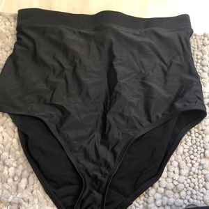 High waisted bikini bottoms